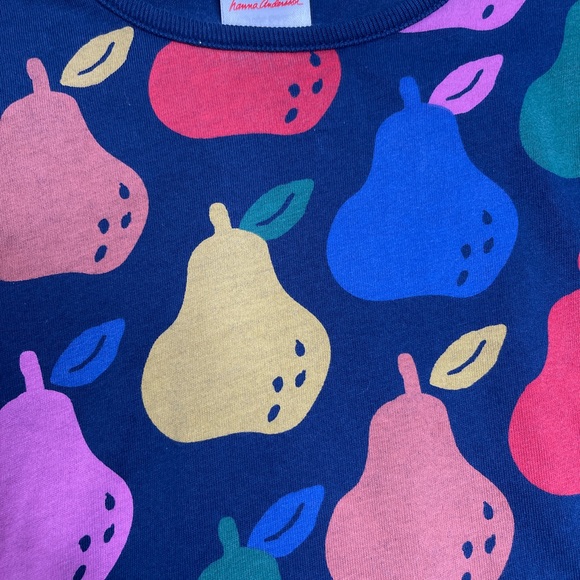 Hanna Andersson Pear Print Twirly Dress - Picture 3 of 13